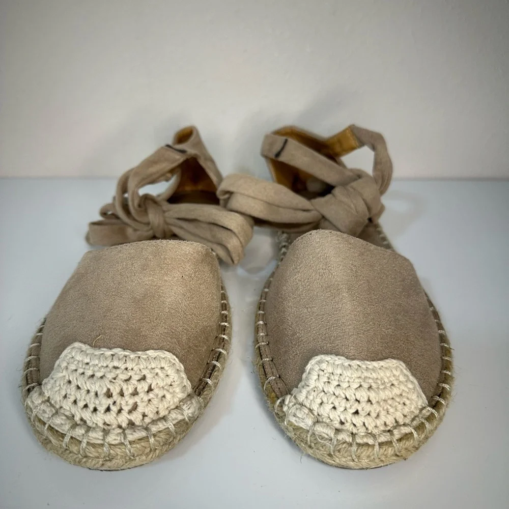 Espadrille Tie-Up Shoes